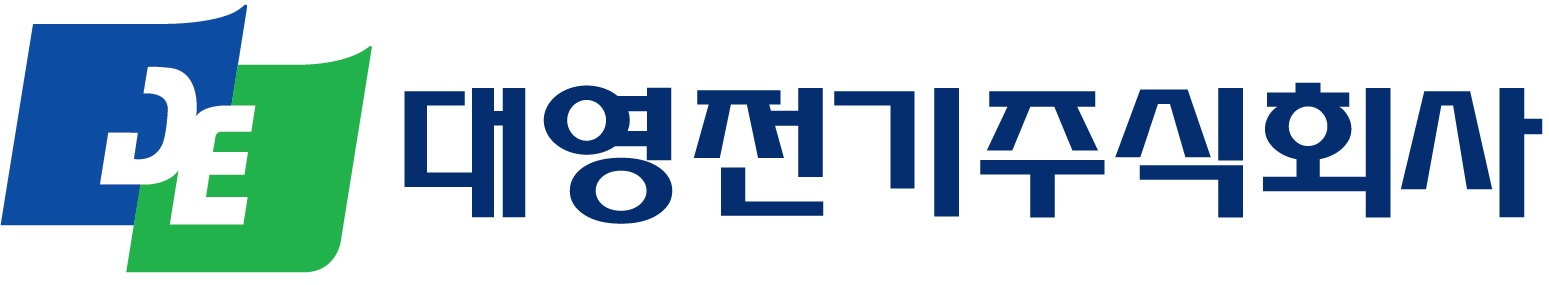 대영전기 로고