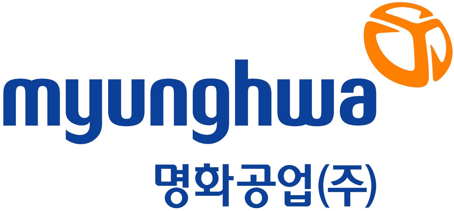 명화공업(주) 로고