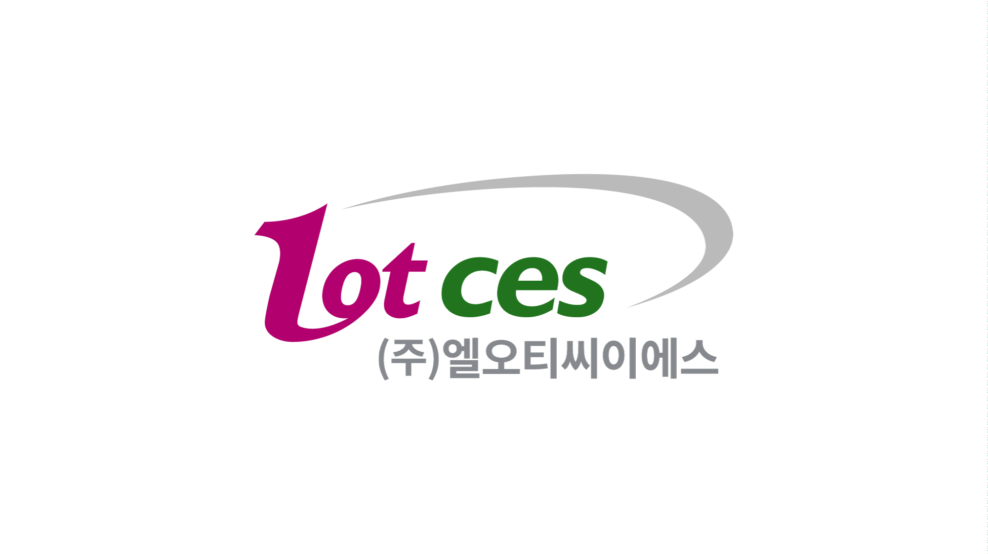 (주)엘오티씨이에스 로고