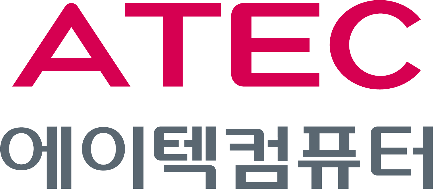 (주)에이텍컴퓨터 로고