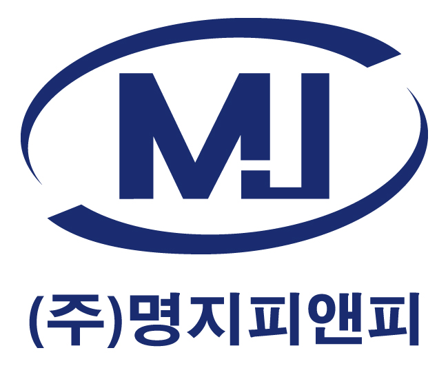 (주)명지피앤피 로고