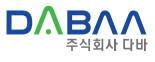 (주)다바 로고